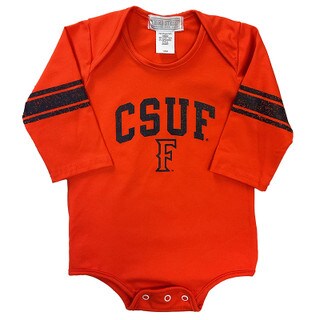 CSUF Tiny Titan Diaper Shirt - Orange